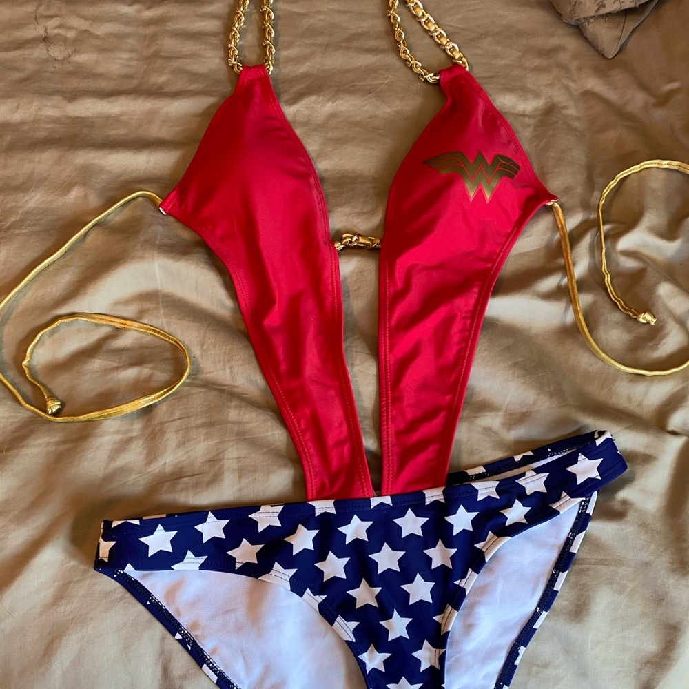 Hard to find Wonder Woman one piece